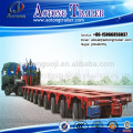 2016 chinese manufacture 9 axis Lowbed Hydraulic Modular Trailer for sale